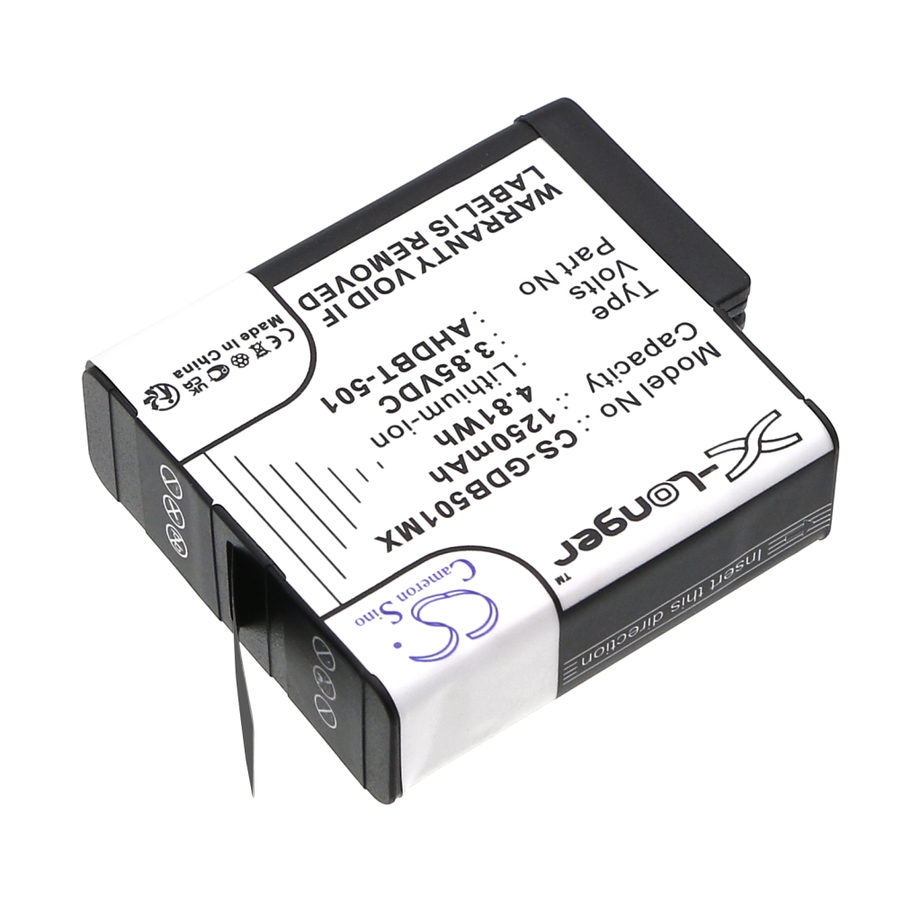 Batterie de l'appareil photo GoPro CS-GDB501MX