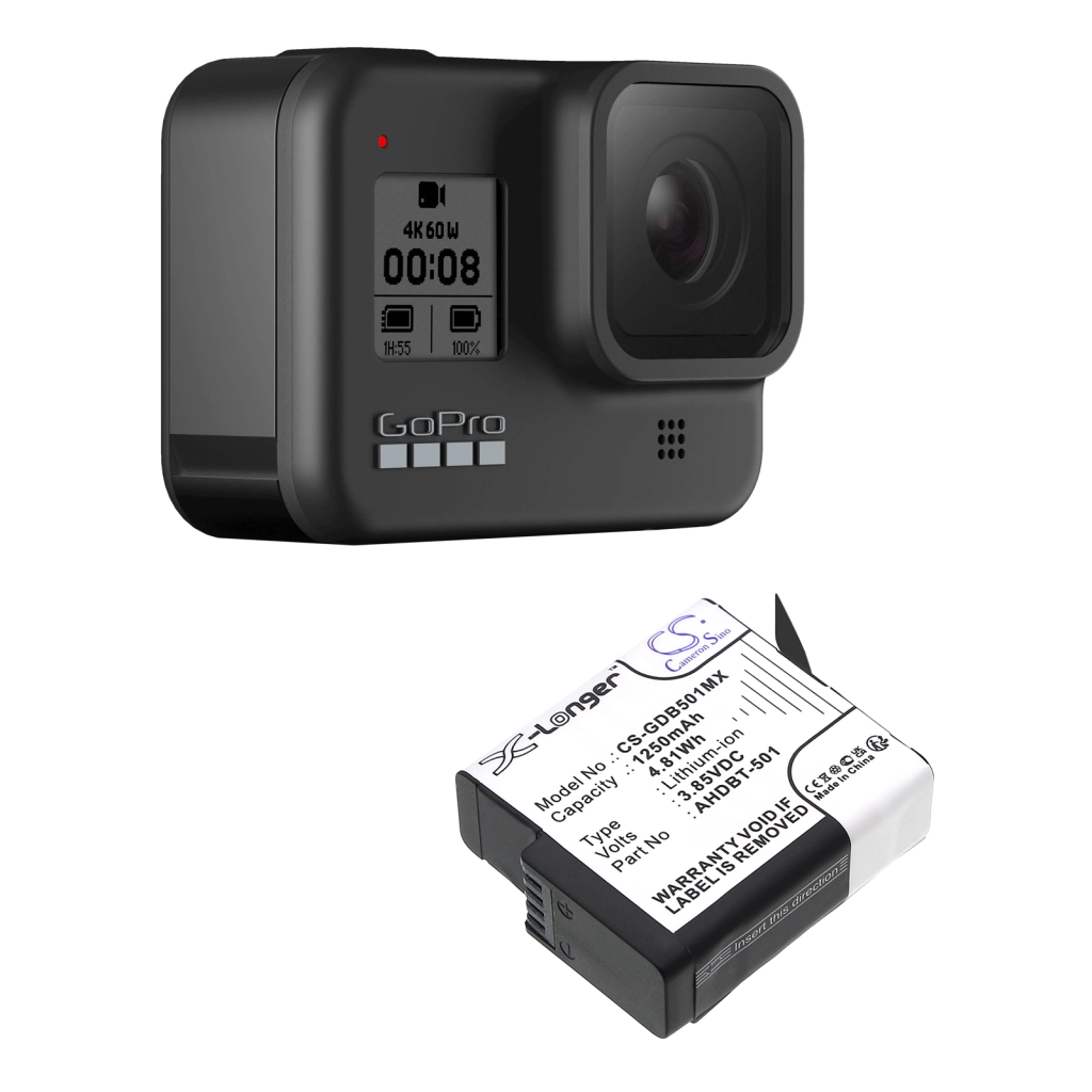 Batterie de l'appareil photo GoPro CS-GDB501MX