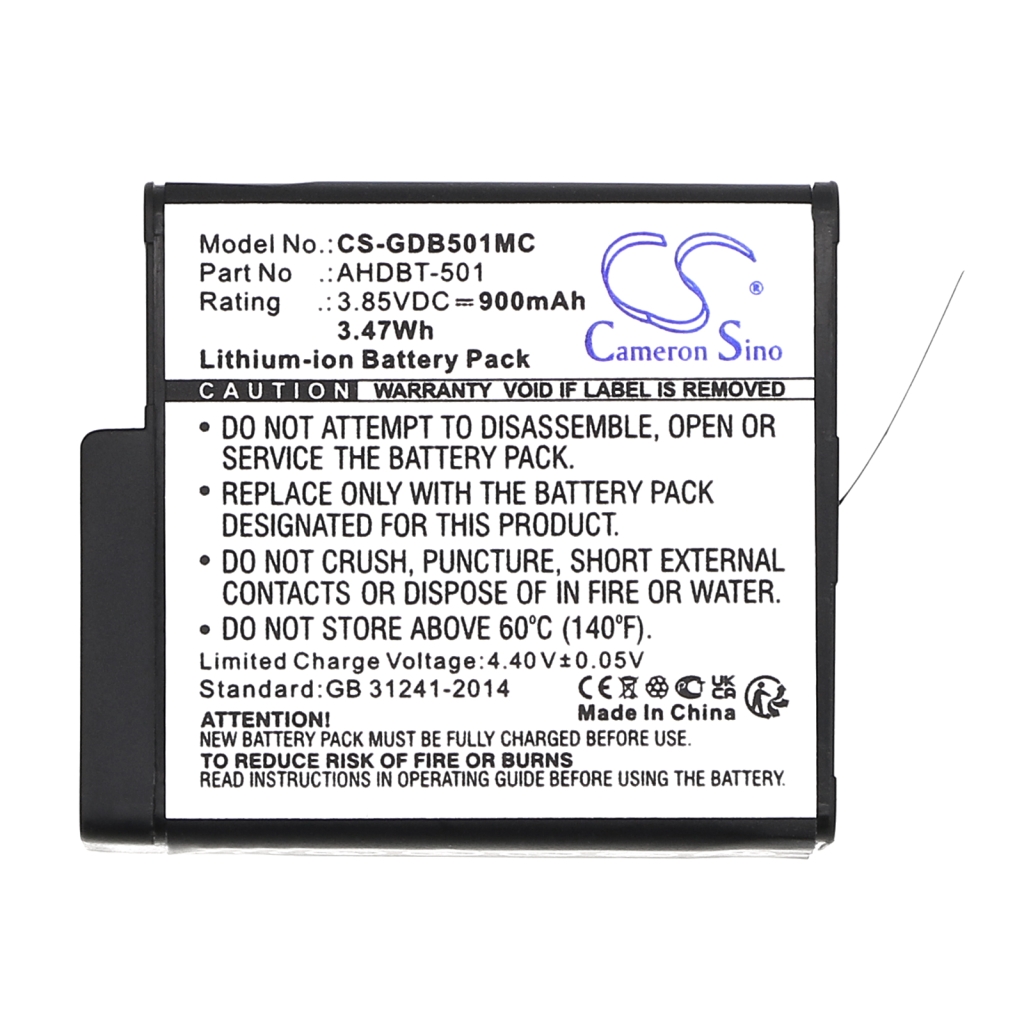 Batteries Remplace AHDBT-801