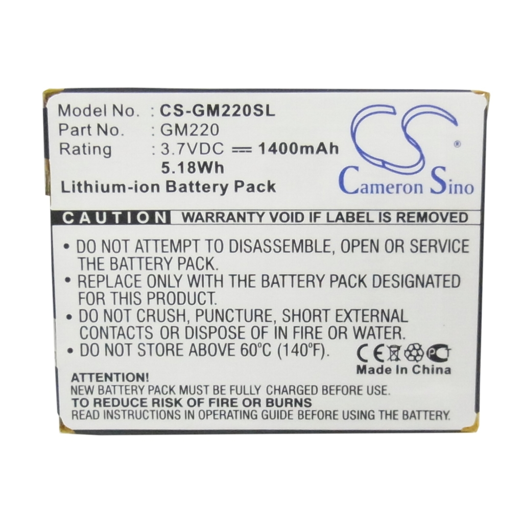 MP3, MP4, MP4, PMP Batterie Archos CS-GM220SL