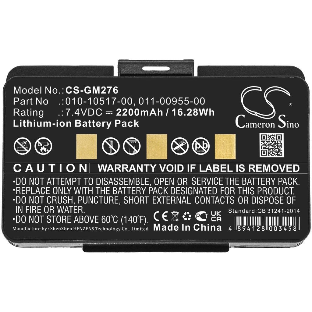 GPS, Batterie de navigation Garmin GPSMAP 478