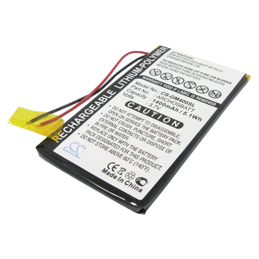 MP3, MP4, MP4, PMP Batterie Archos CS-GM400SL