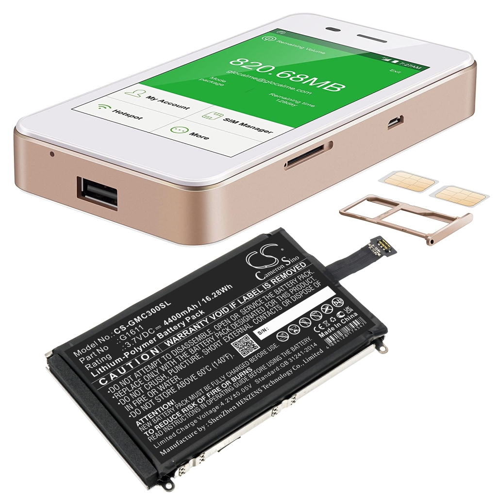 Batterie Hotspot Glocalme G3 (CS-GMC300SL)