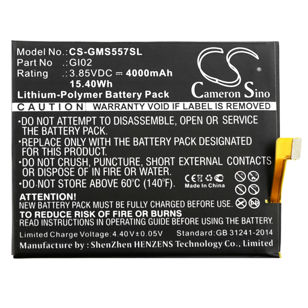 Batterie de téléphone portable Gigaset CS-GMS557SL