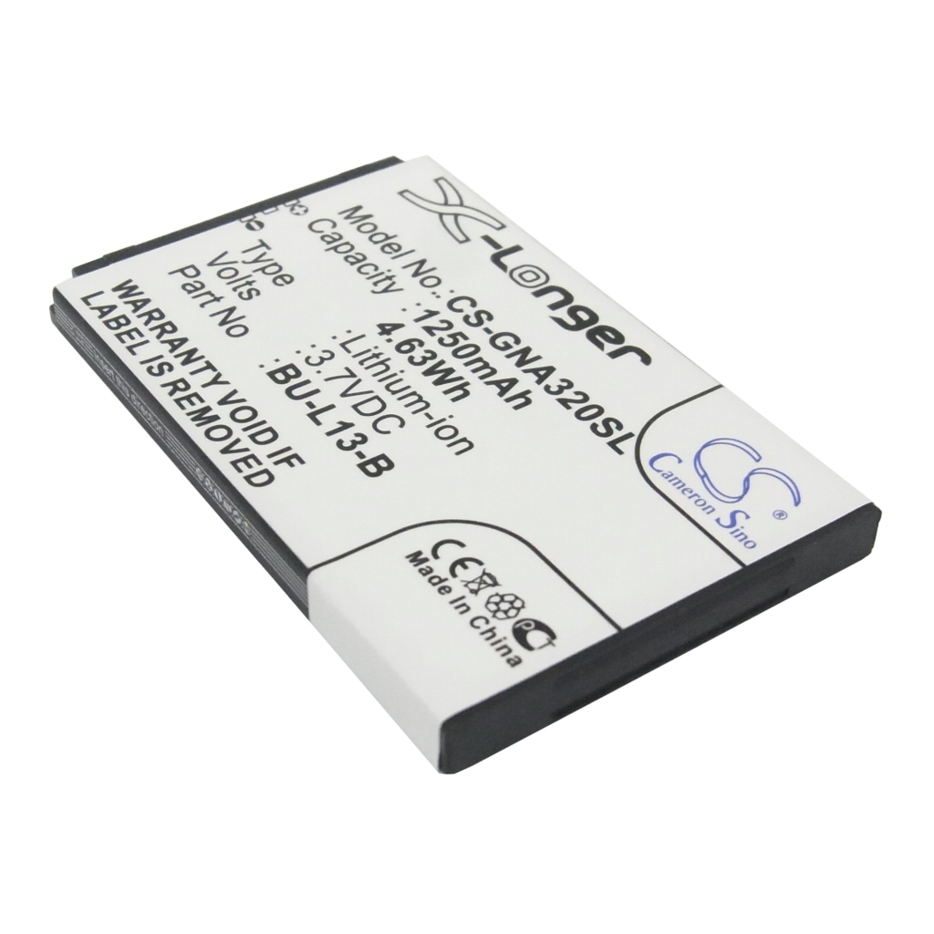 Batterie de téléphone portable GIONEE CS-GNA320SL