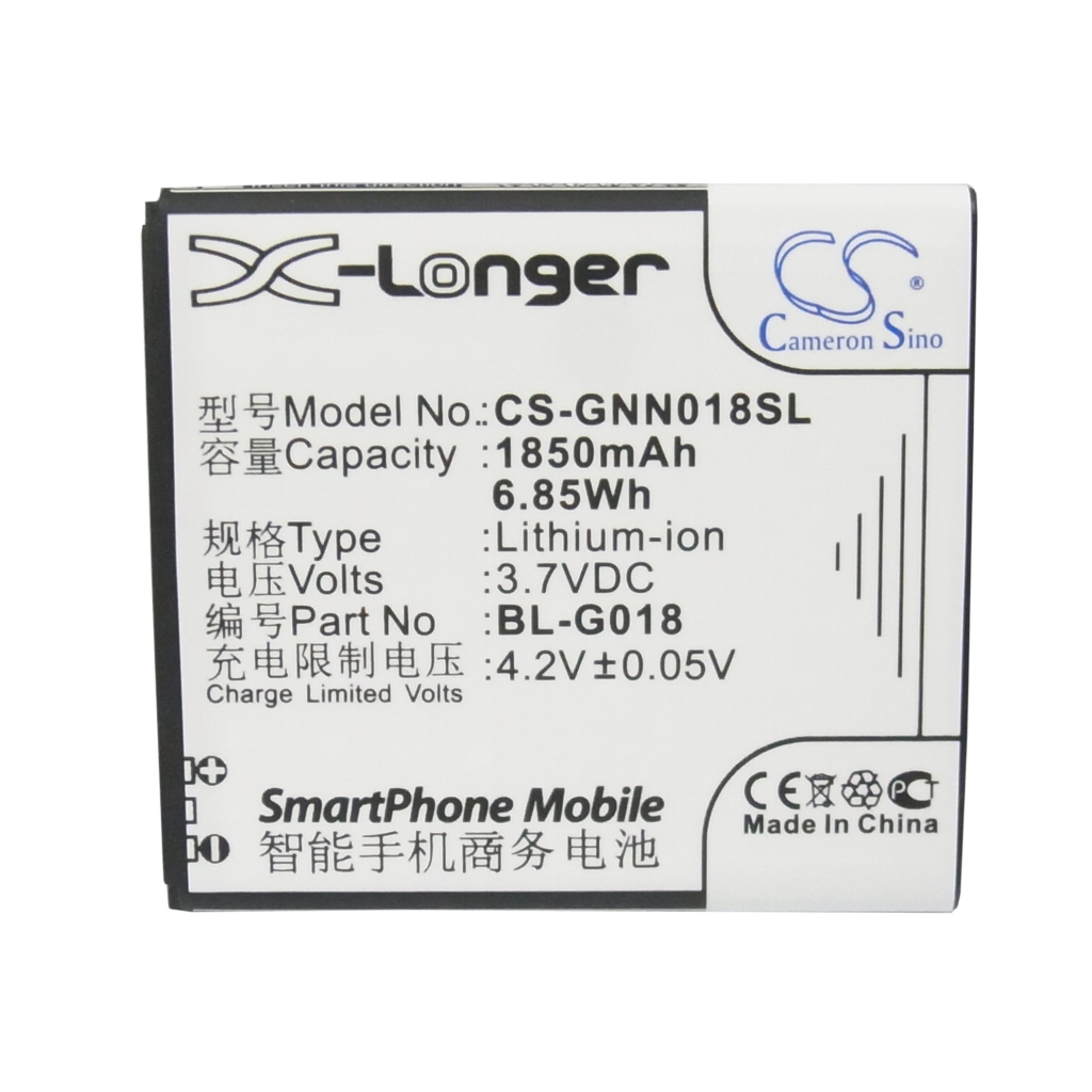 Akku kompatibel mit GIONEE Fly Ngm CS-GNN018SL