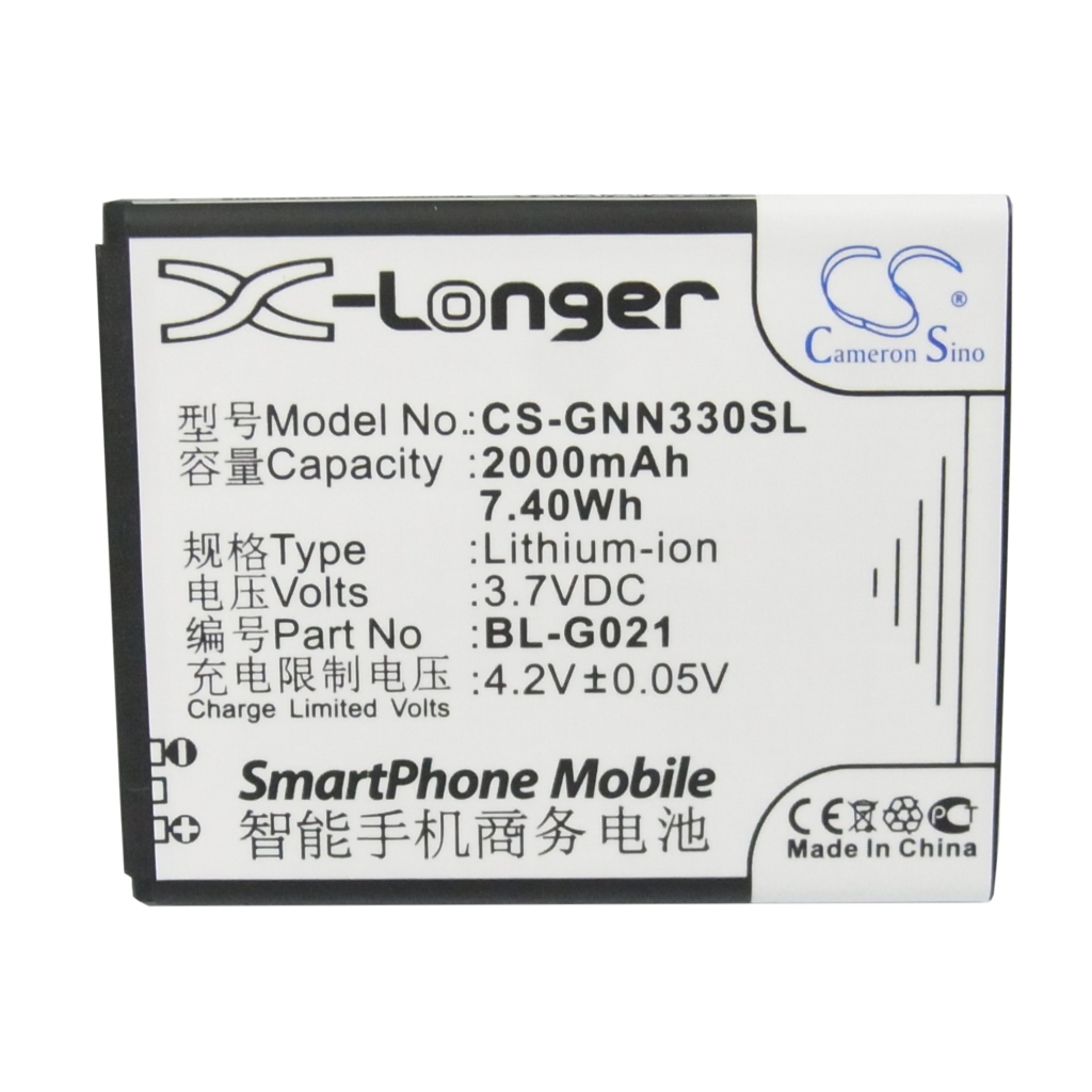 Akku kompatibel mit GIONEE CS-GNN330SL