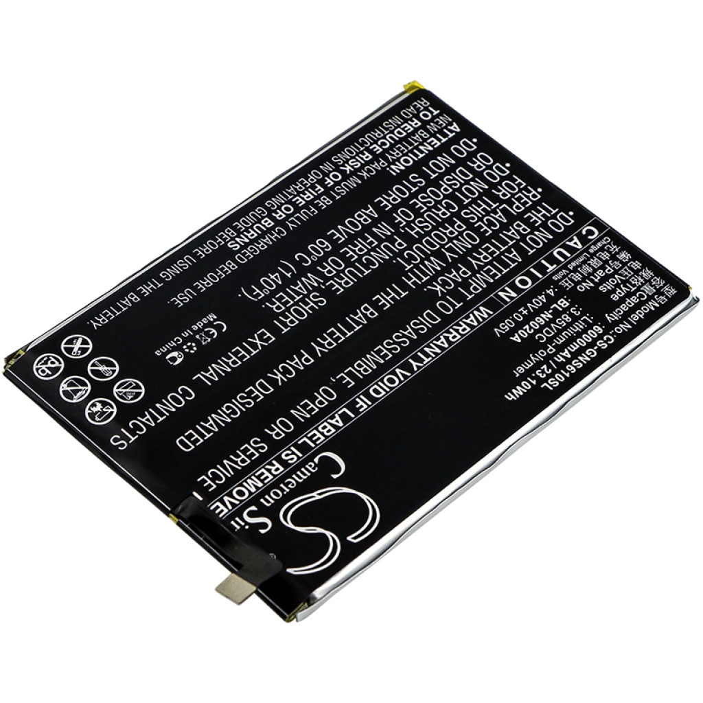 Batterie de téléphone portable GIONEE CS-GNS610SL