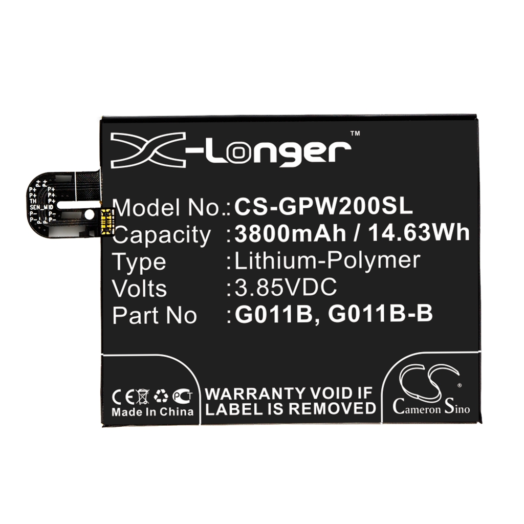 Batterie de téléphone portable Google CS-GPW200SL