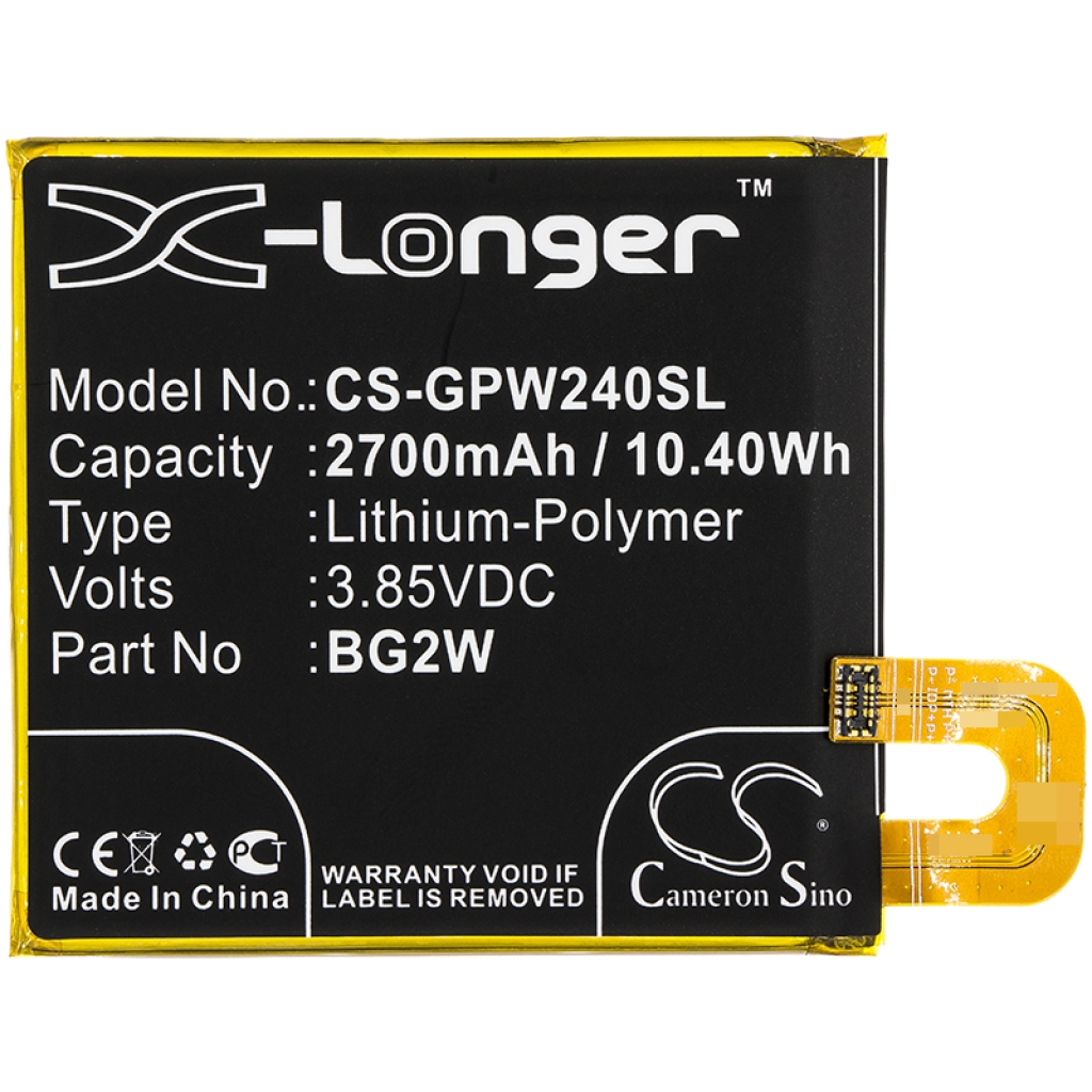Batteries Remplace 35H00272-01M