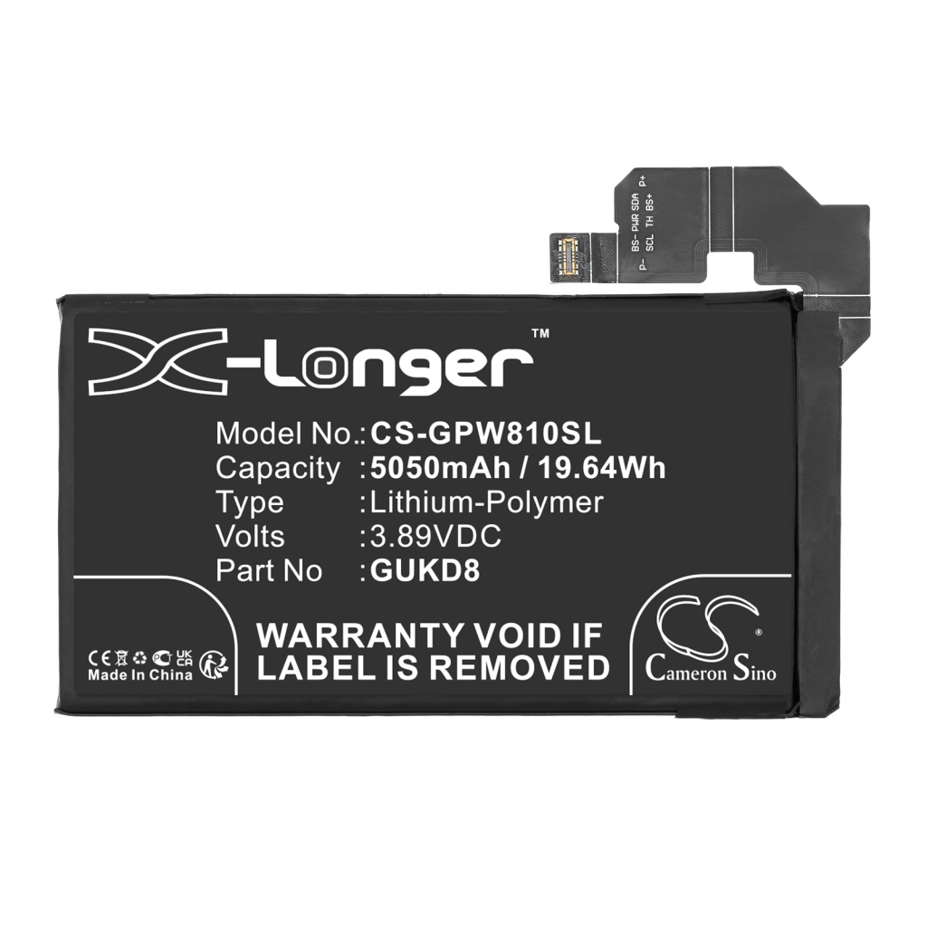 Batterie de téléphone portable Google CS-GPW810SL