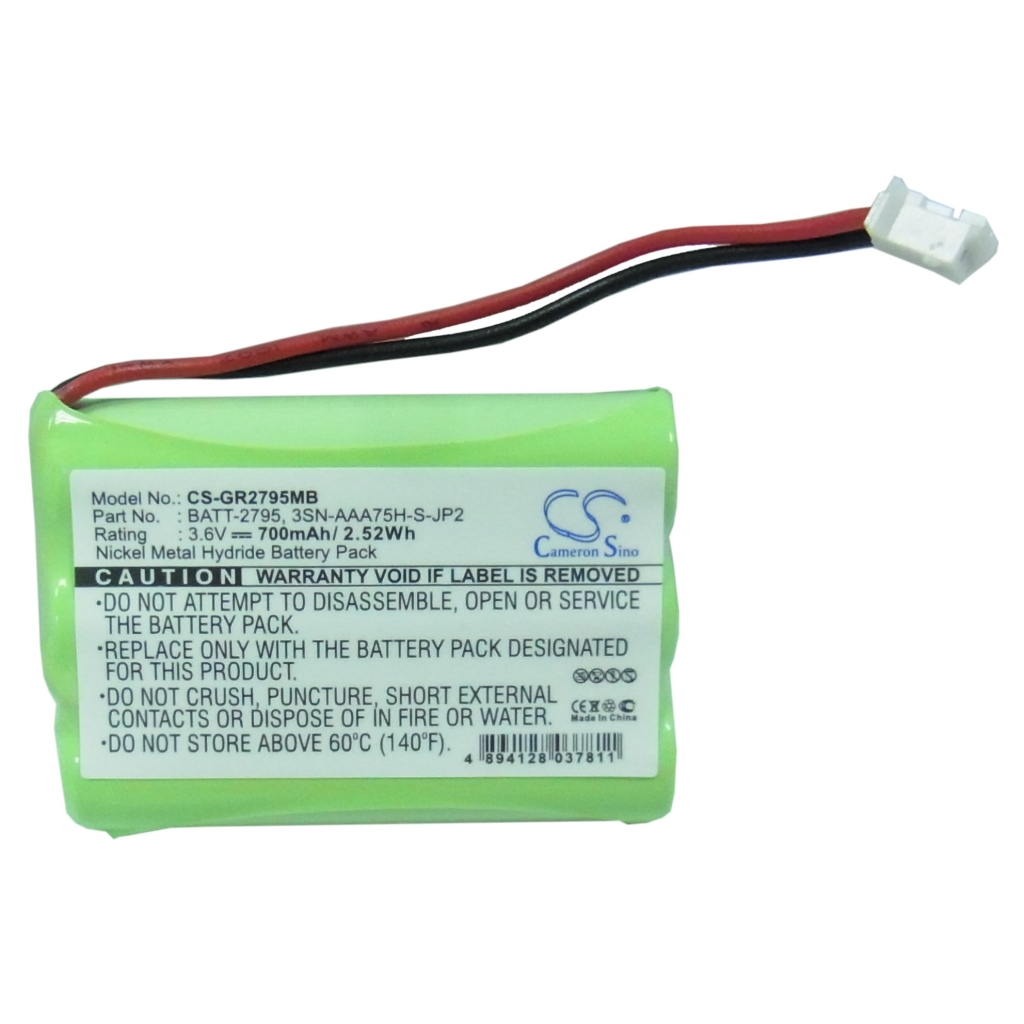 Batterie de téléphone sans fil SOUTHERN TELECOM CS-GR2795MB