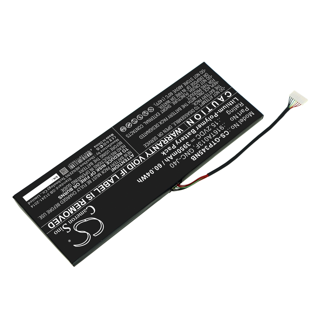 Notebook battery Gigabyte P34K V7 (CS-GTP345NB)