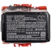 Cameron Sino CS-HAT308VX Etikett 18,5V 2500mAh 46,25Wh, Rückseite