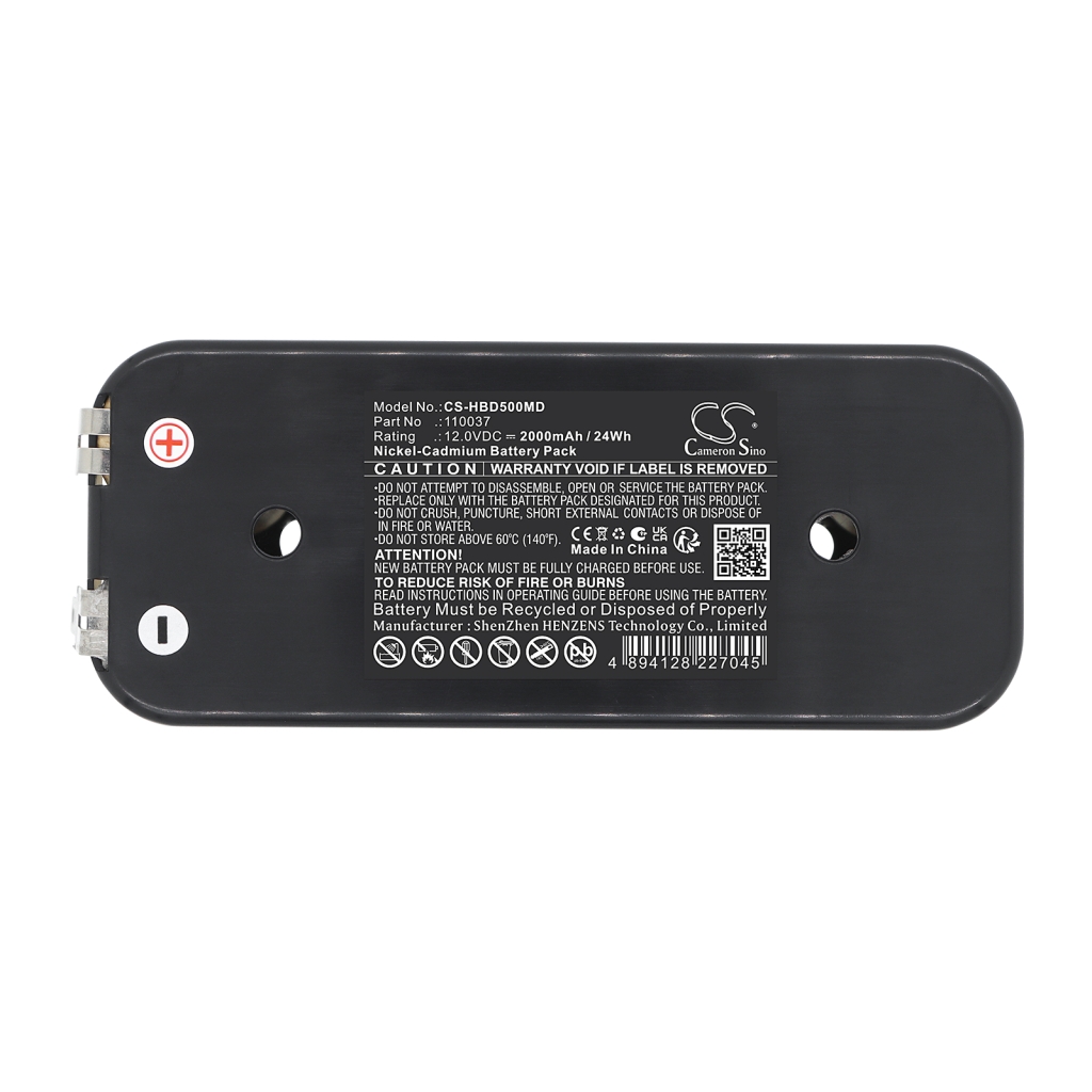Batterie compatible avec Hellige