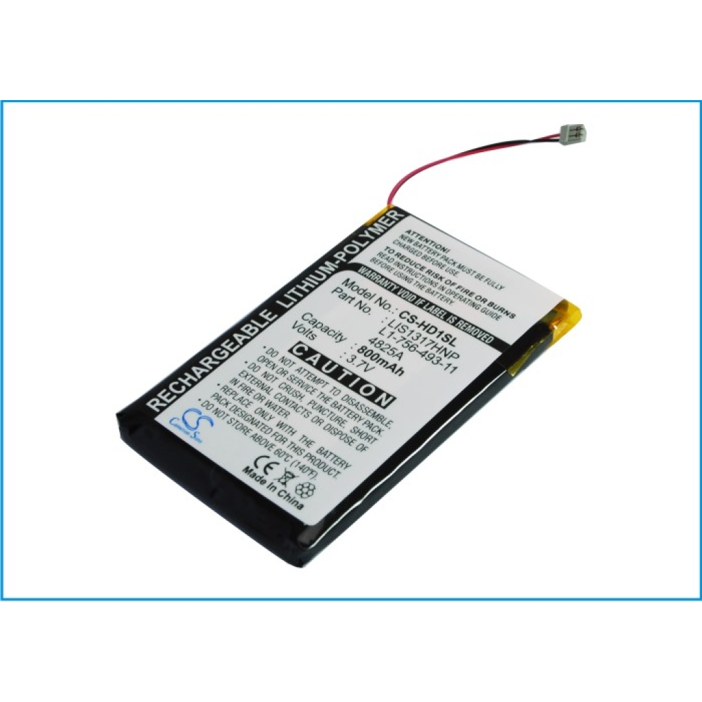 MP3, MP4, MP4, PMP Batterie Sony CS-HD1SL