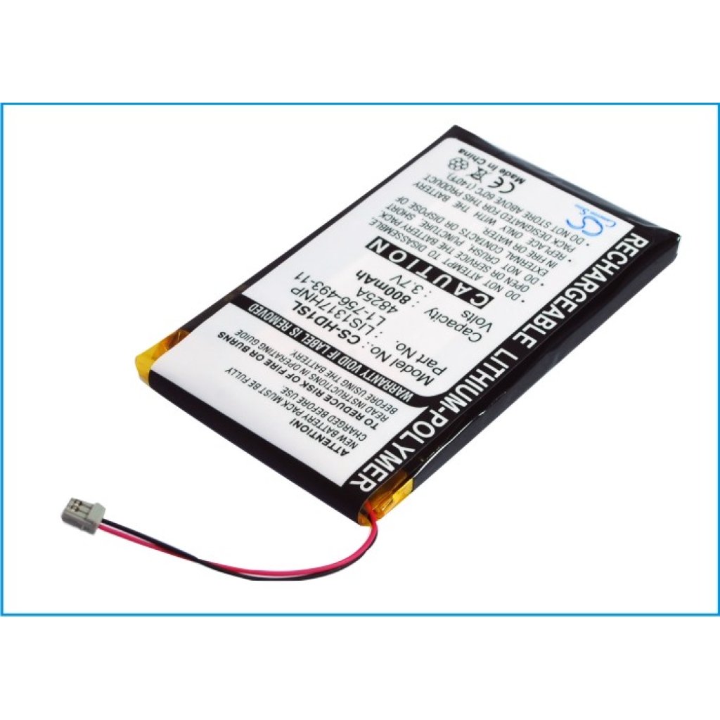 MP3, MP4, MP4, PMP Batterie Sony CS-HD1SL