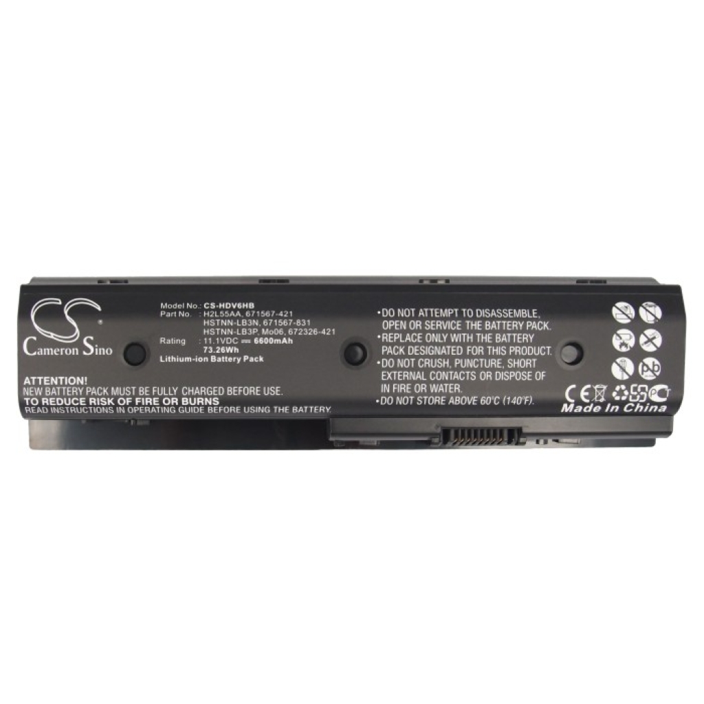Batterie pour ordinateur portable HP CS-HDV6HB