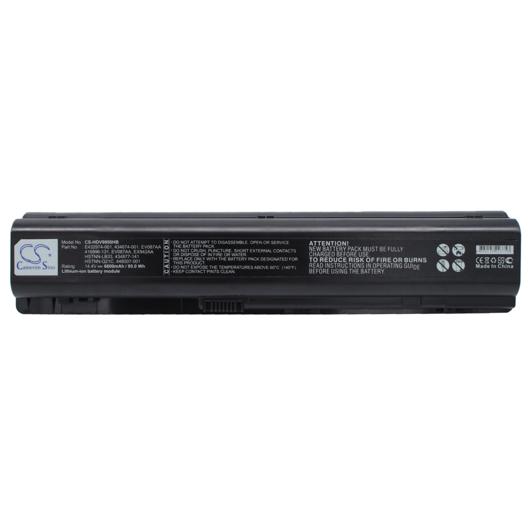 Notebook battery HP Pavilion dv9235NR