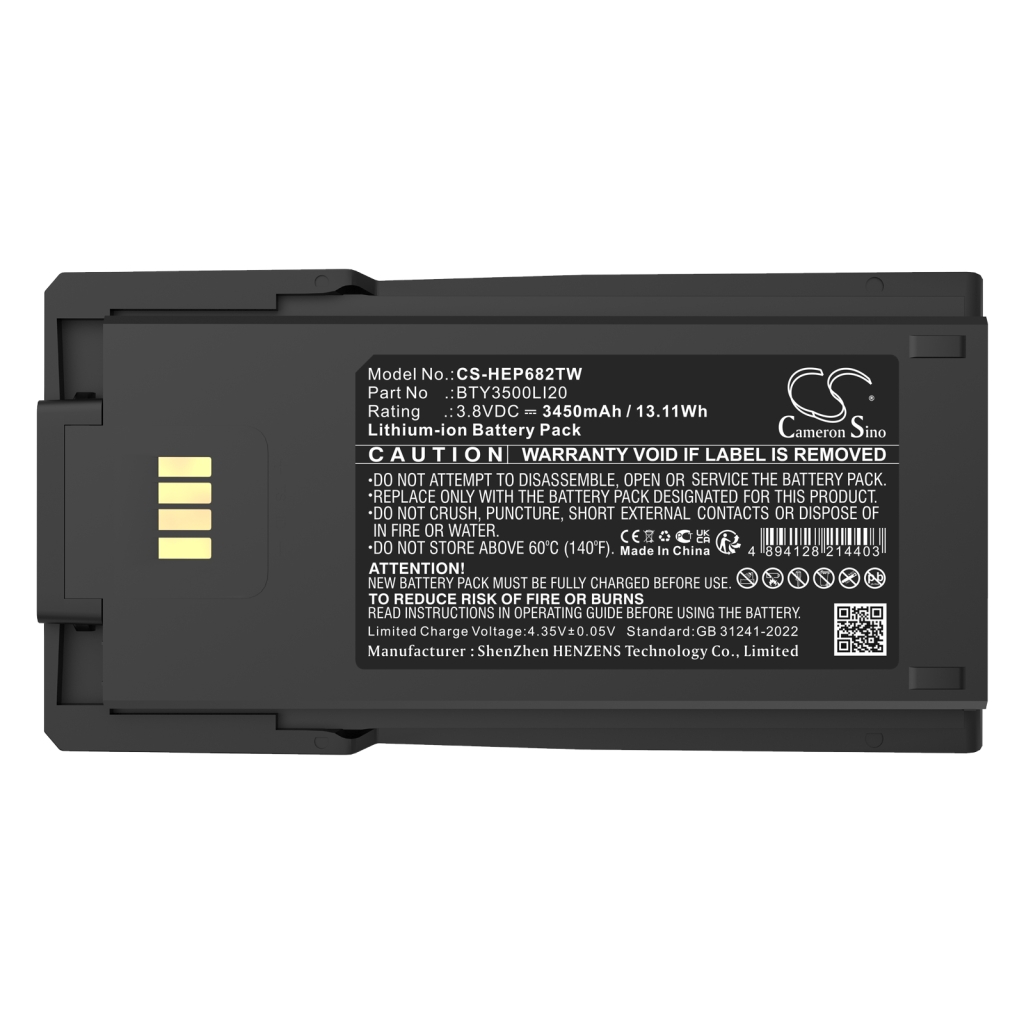 Batteries Remplace BTY3500LI20