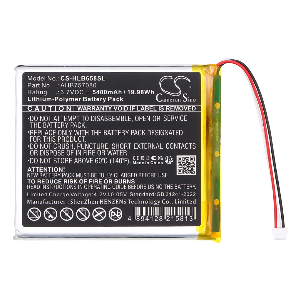 Batteries Remplace AHB757080