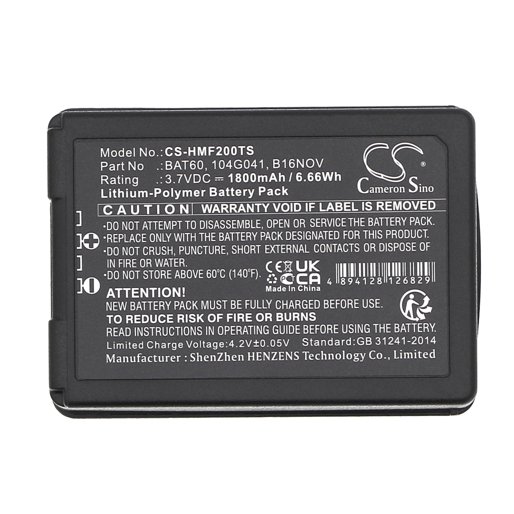 Batteries Remplace BAT60