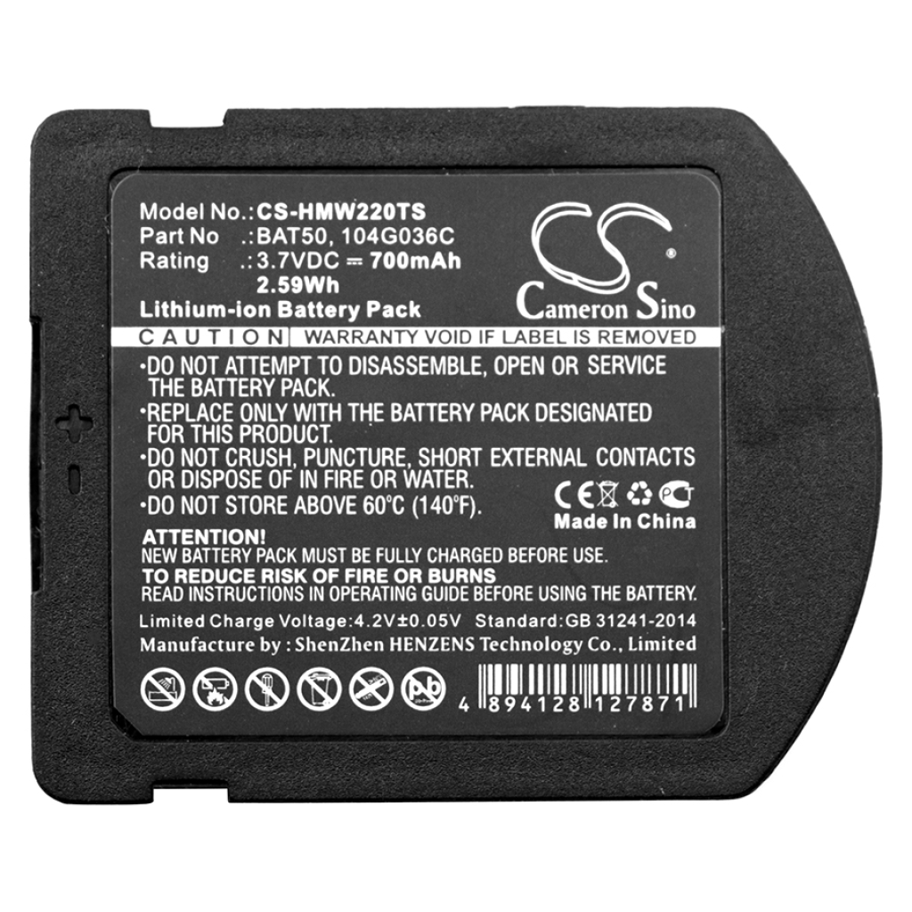 Battery Replaces B16DEC01118