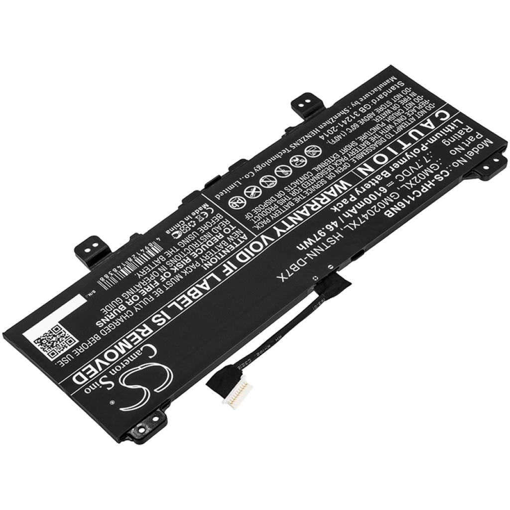Batterie pour ordinateur portable HP CS-HPC116NB