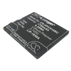 Remplacement de batterie compatible pour Clear LIP-1650A