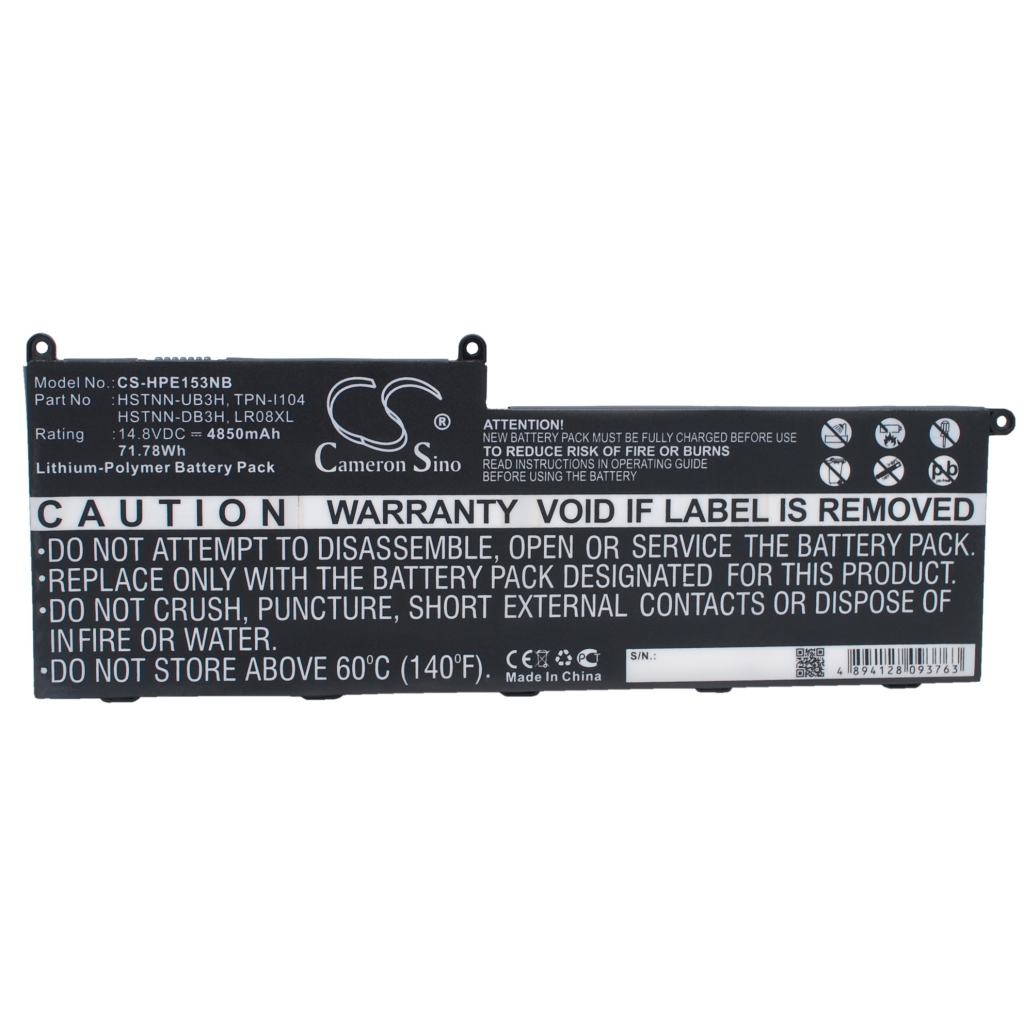 Batterie pour ordinateur portable HP CS-HPE153NB