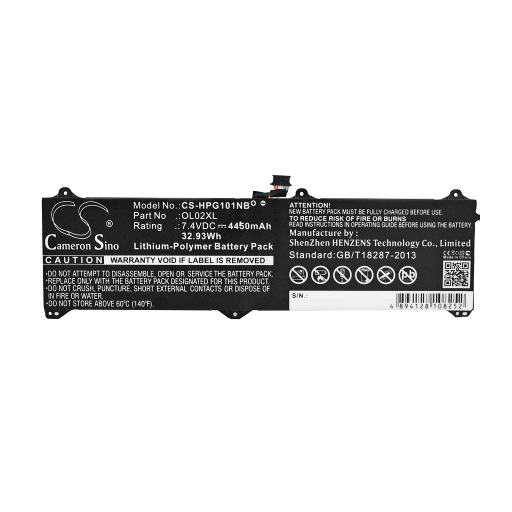 Batterie pour ordinateur portable HP CS-HPG101NB