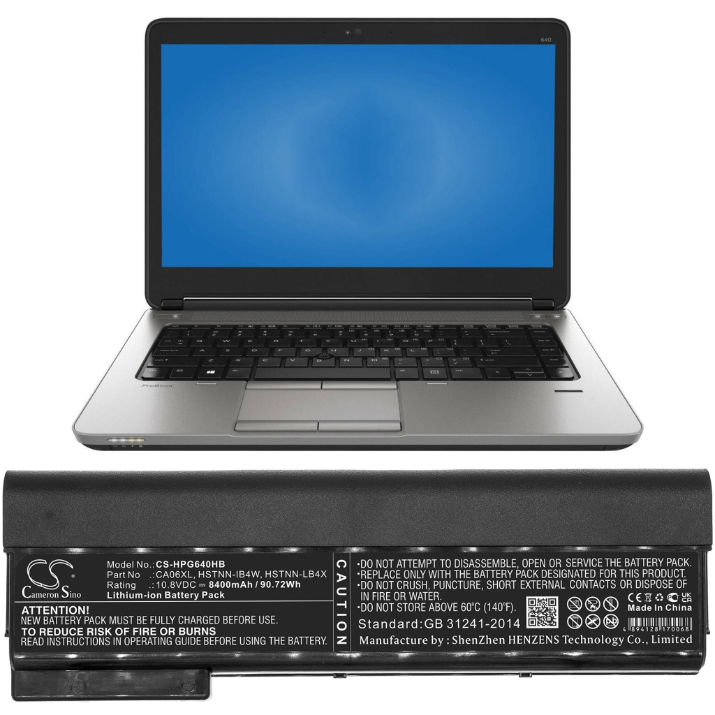 Batterie pour ordinateur portable HP CS-HPG640HB