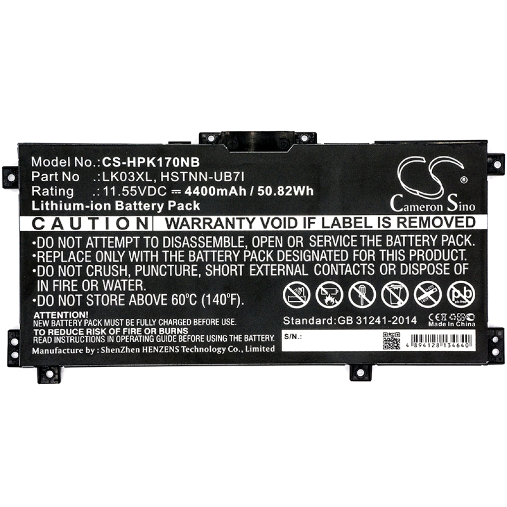 Laptop Akkus HP Envy X360 15-CN0701NG