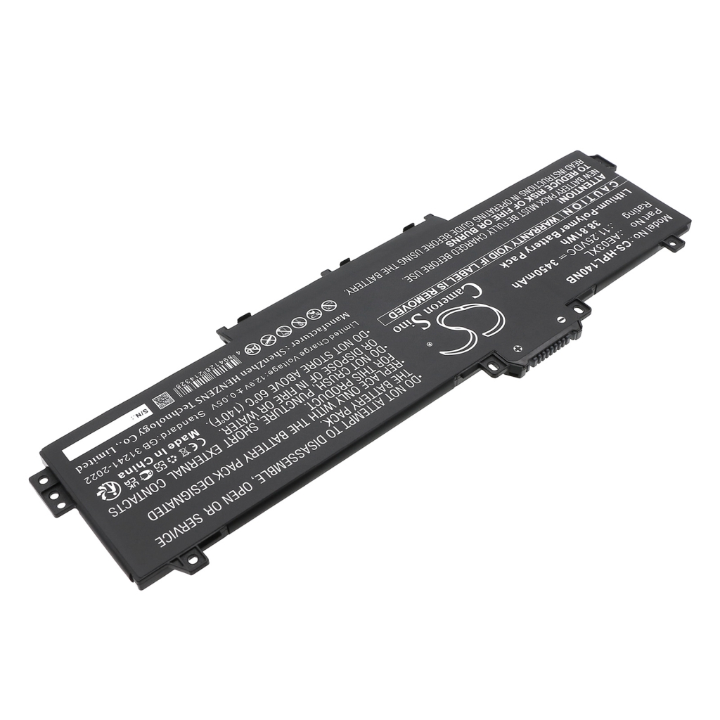 Batterie pour ordinateur portable HP CS-HPL140NB