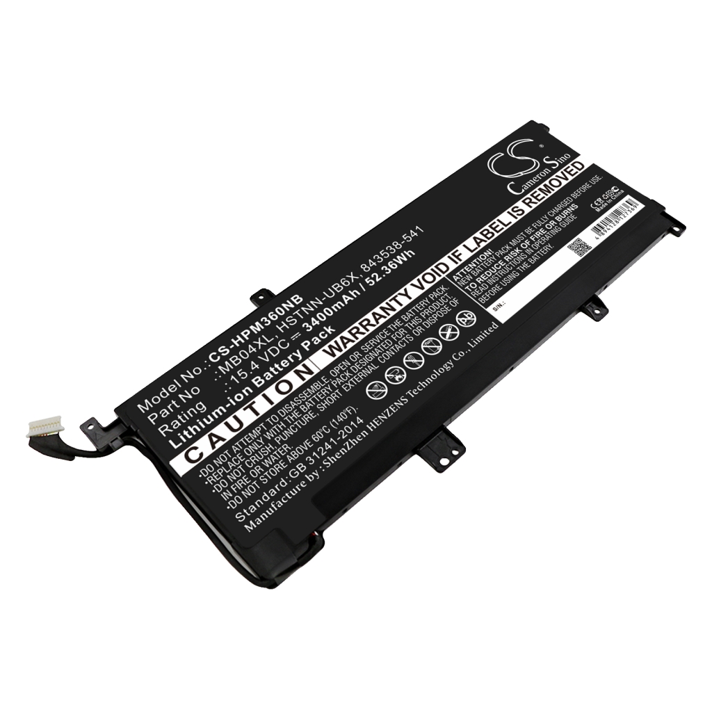 Batterie pour ordinateur portable HP CS-HPM360NB