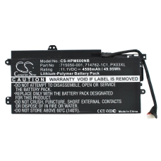 Remplacement de batterie compatible pour HP 714762-141,714762-171,714762-1C1,714762-241,714762-271...