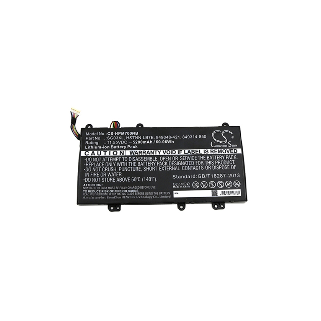 Batterie pour ordinateur portable HP CS-HPM700NB