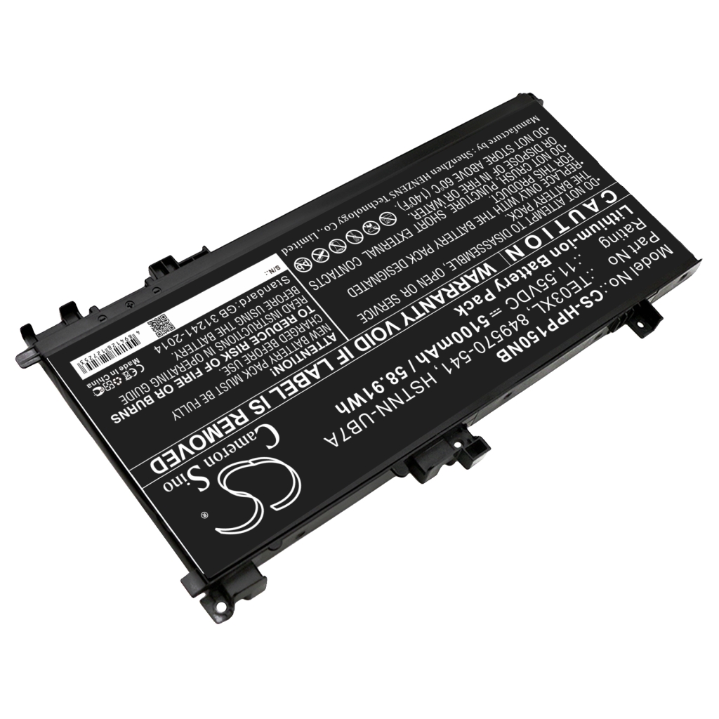 Batterie pour ordinateur portable HP CS-HPP150NB