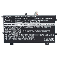 Remplacement de batterie compatible pour HP 21CP3/97/91,2ICP3/97/91,721896-1B1,721896-1C1,721896-2B1...