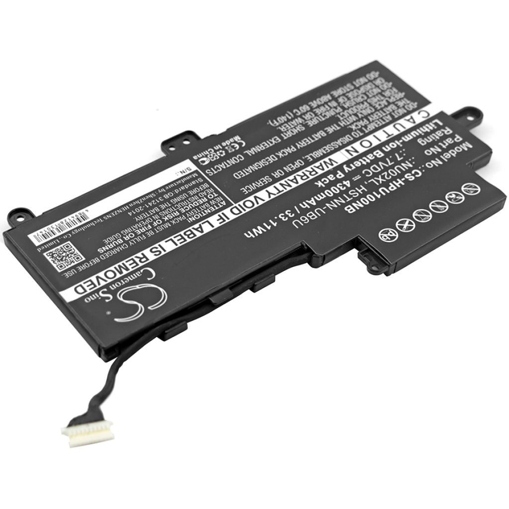 Batterie pour ordinateur portable HP CS-HPU100NB