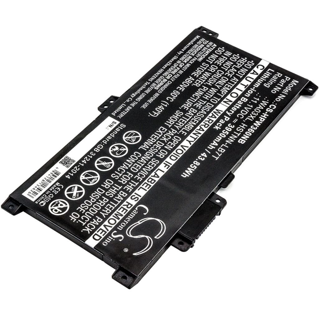 Batterie pour ordinateur portable HP CS-HPW360NB
