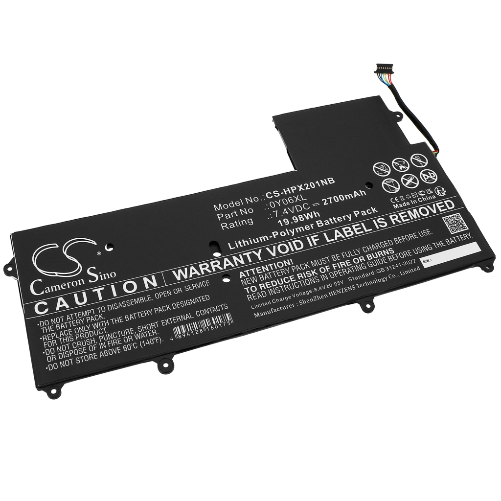Batterie pour ordinateur portable HP CS-HPX201NB