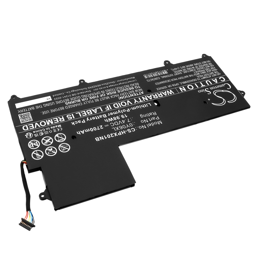 Batterie pour ordinateur portable HP CS-HPX201NB