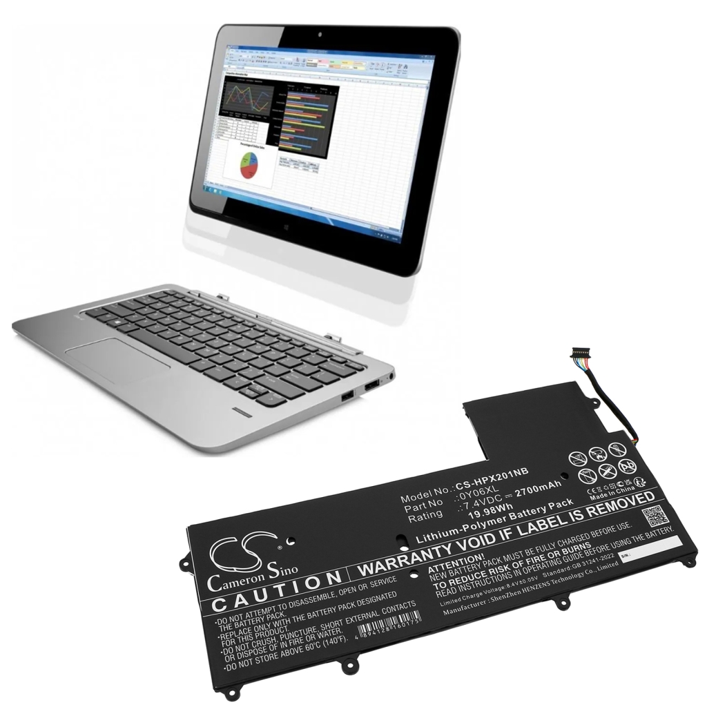 Batterie pour ordinateur portable HP CS-HPX201NB