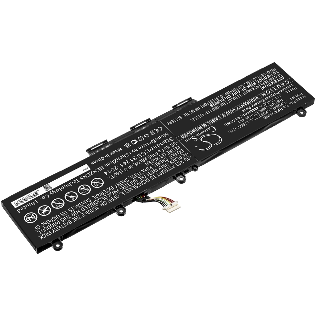 Batterie pour ordinateur portable HP CS-HPX368NB