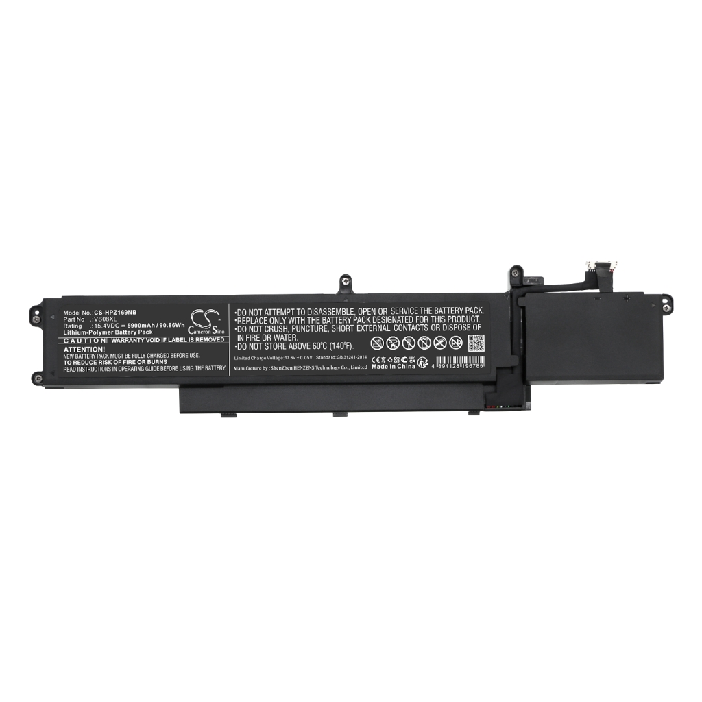 Batterie pour ordinateur portable HP CS-HPZ169NB