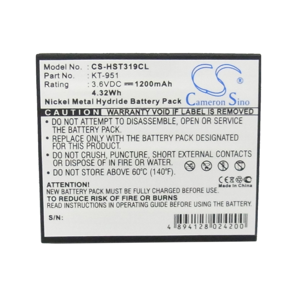 Batterie de téléphone sans fil T-Plus CS-HST319CL