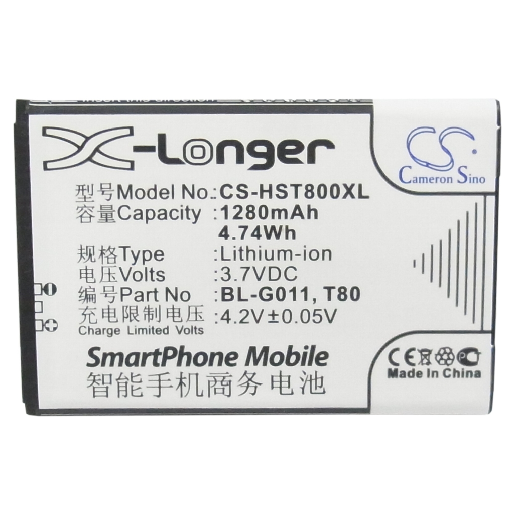 Batteries Remplace T80