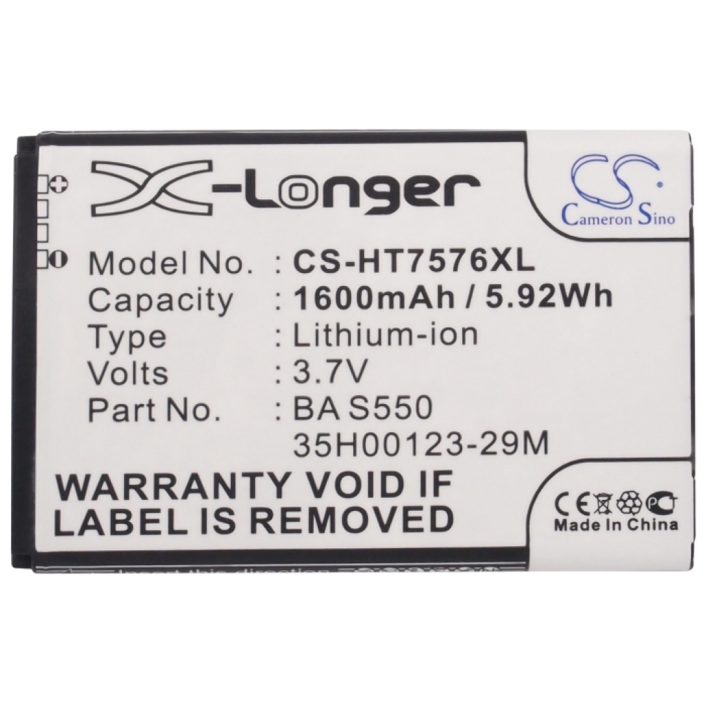 Batteries Remplace 35H00123-29M