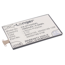 Remplacement de batterie compatible pour HTC 35H00199-01M,35H00199-12M,BM23100,BTR6990B